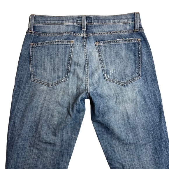 Current Elliott The Ankle Skinny Super Luxe Destroy Repair Jeans Size 27 - Picture 5 of 9